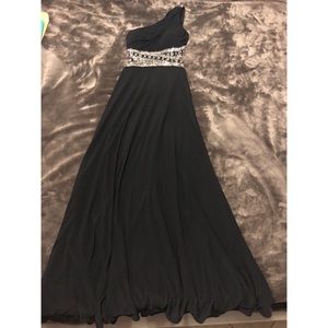 Floor length formal dress